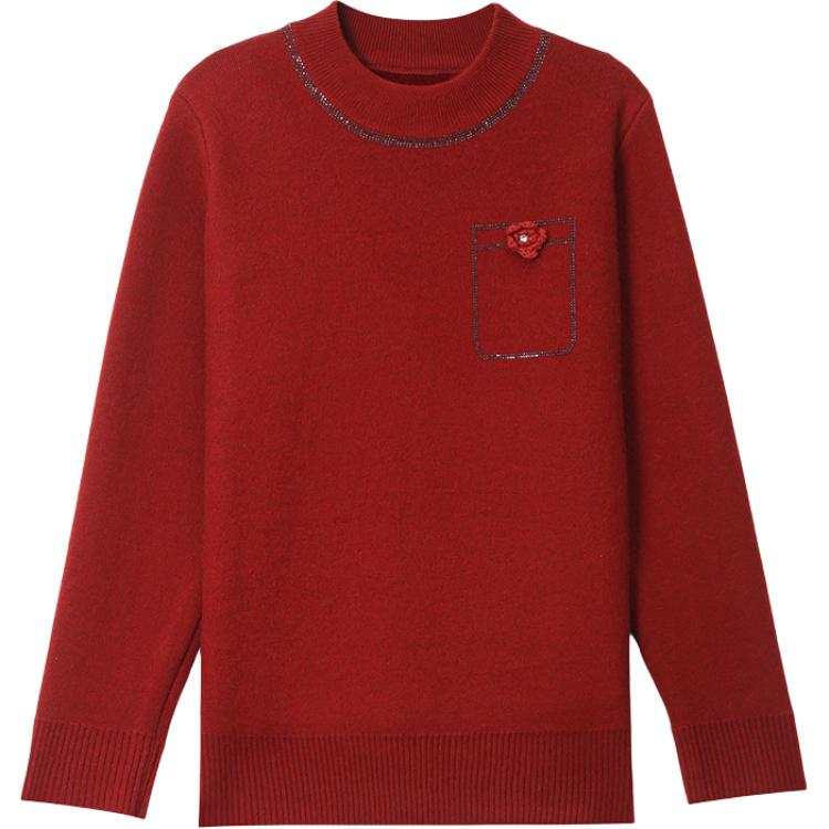 Hodo Knitwear Women's Crew Neck Thickened