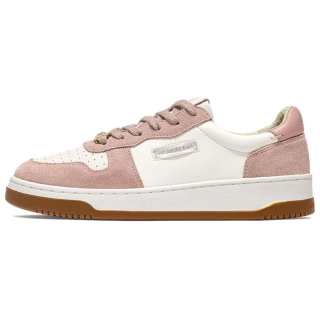 East Pacific Trade Court Leather Low top Skateboard Shoes Unisex Pink White