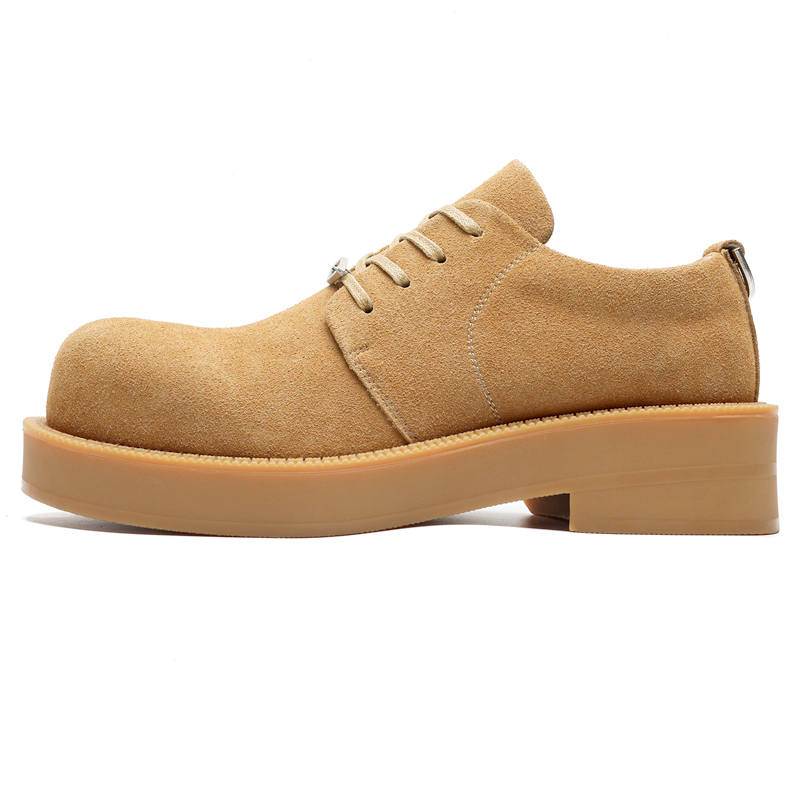 PINYI Casual Leather Shoes Men's Low Top