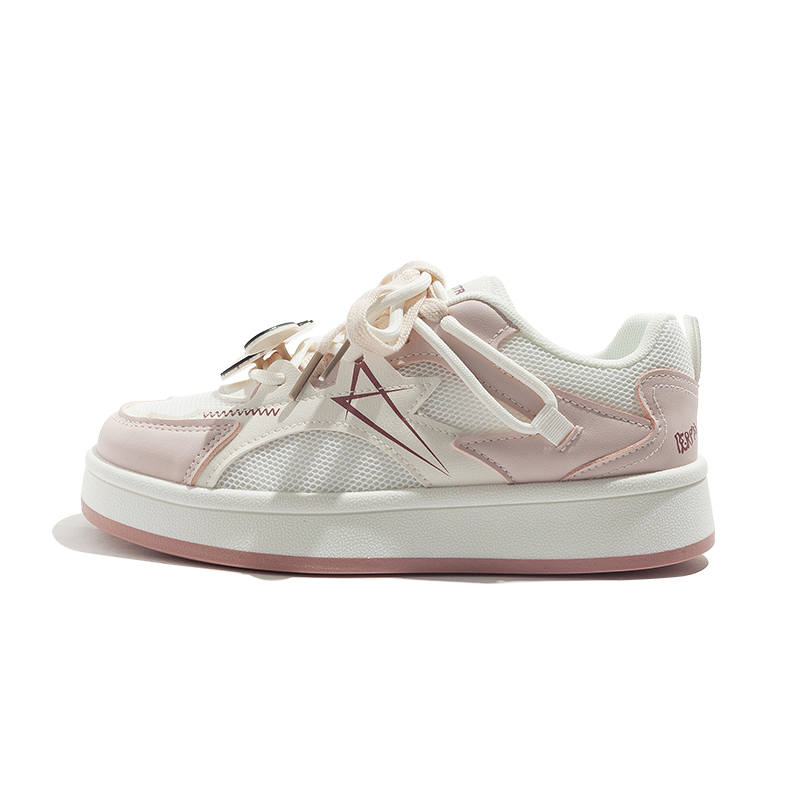 BEIER Microfiber Leather Lightweight And Breathable Low top Skateboard Shoes Women's