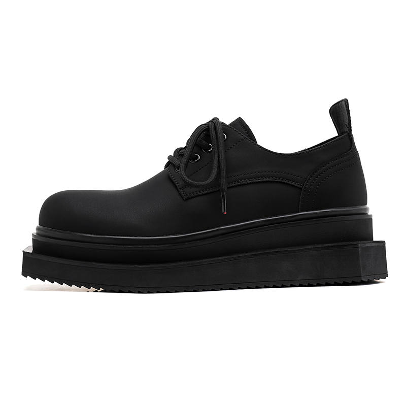 LUOMAIKE LUOMAIKE Microfiber Leather Casual Shoes Men's Black