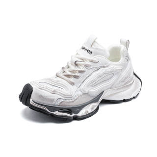 JIJILANGPIN Breathable Lightweight Height Increasing Low top Chunky Sneakers Men's