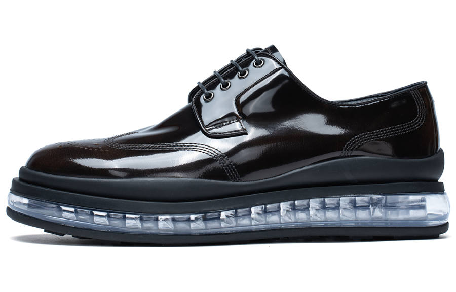 Anthony Miles Cow Leather Dress Shoes Men's Coffee