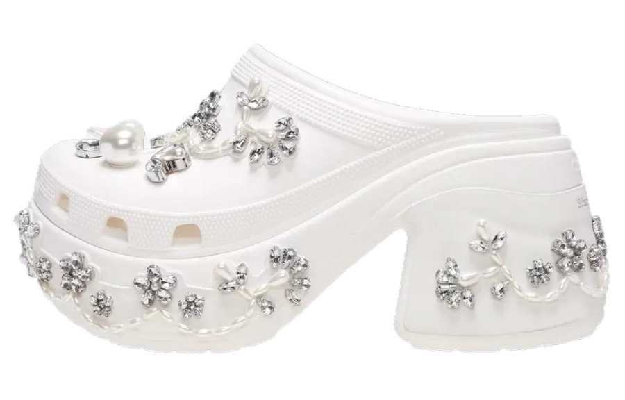 Crocs Crocs x SIMONE ROCHA Plastic Clogs Unisex White