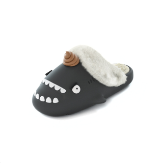 HelloSlippers Shark Winter Sharkicks Winter Convenient, Closed Toe Slippers With Open Heels Unisex