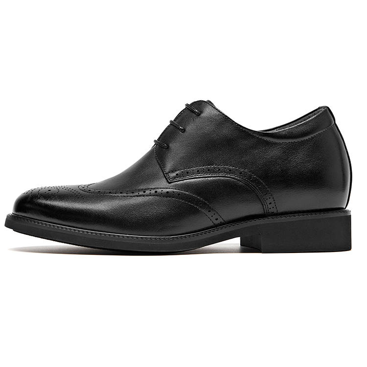 1M8 1M8 Casual Leather Shoes Men's Low Top Black