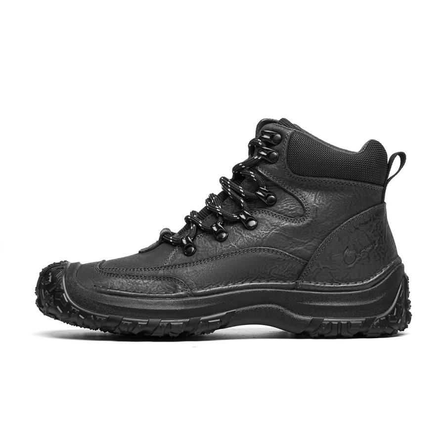 C°BANNER Cow Leather Short Outdoor Boots Men's Gray