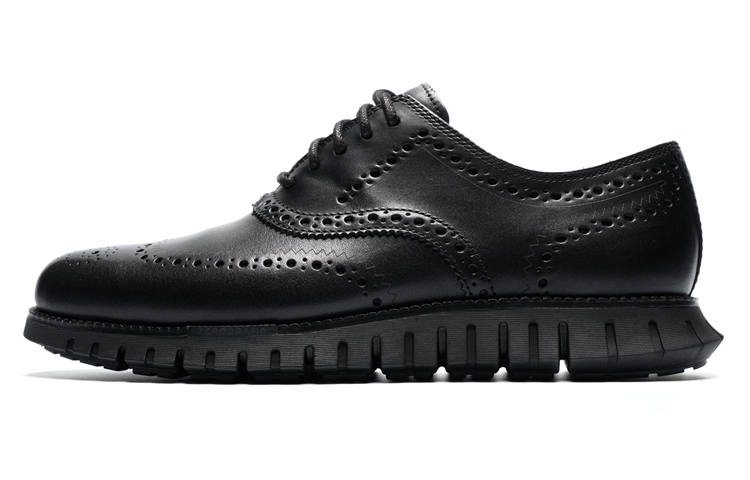COLE HAAN Cow Leather Low top Casual Shoes Men's Black
