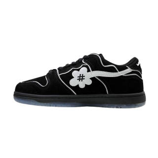 WATER THE PLANT Low top Skateboard Shoes Unisex Black