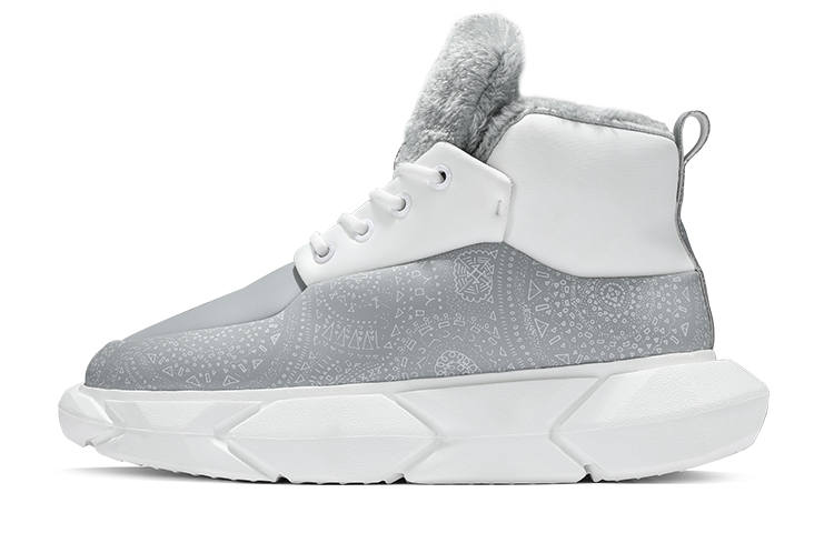NORVINCY Snow Boots Unisex Gray