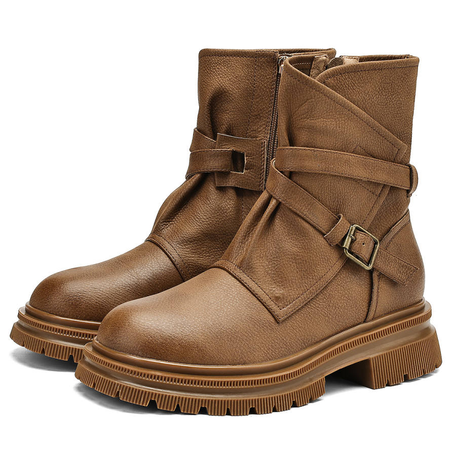 D:FUSE SCANDINAVIA D FUSE SCANDINAVIA Cow Split Leather Ankle Boots Women's