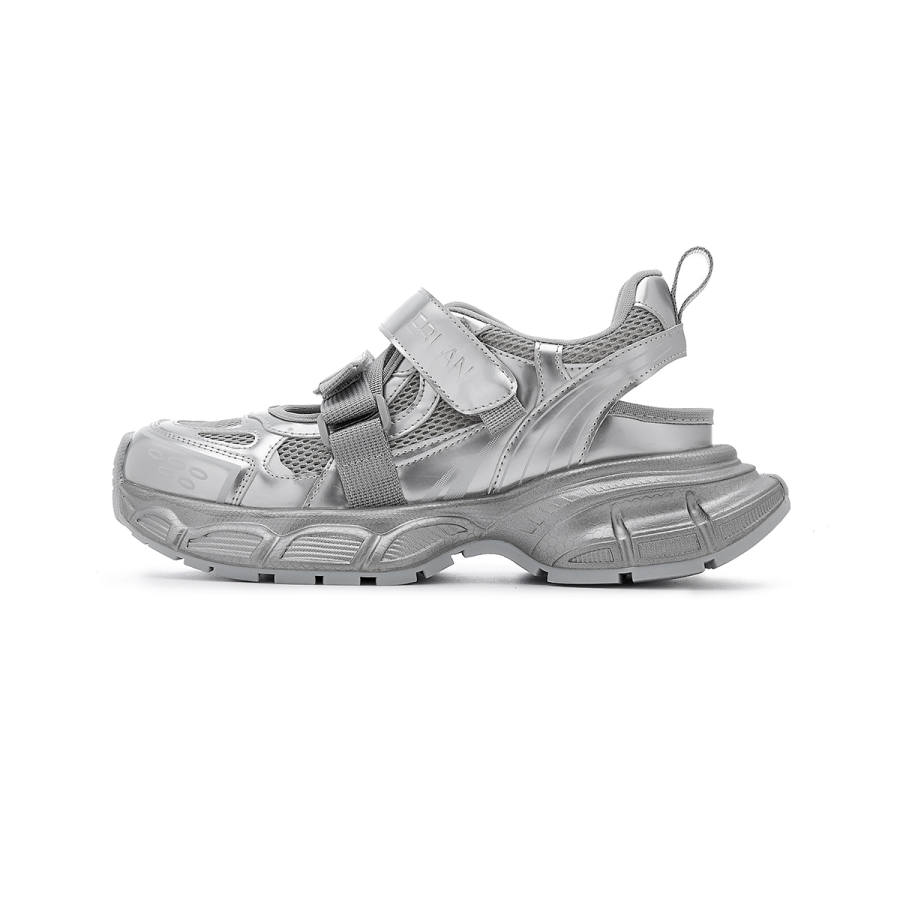 EBLAN EBLAN Low top Chunky Sneakers Women's Silver