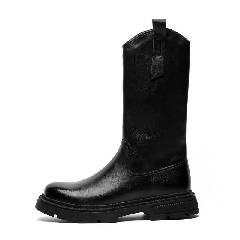 CHILANG CHILANG Pu Ankle Boots Men's Black