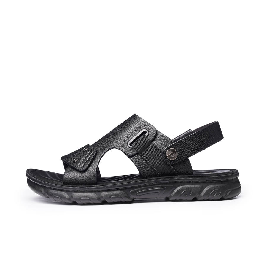 LAORENTOU LAORENTOU Beach Sandals Men's Black