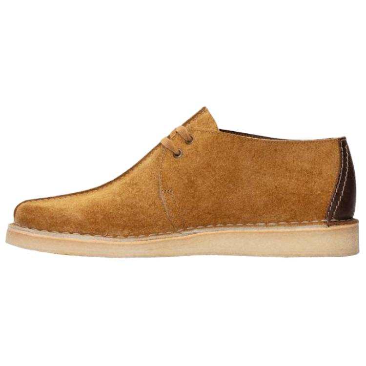 Clarks Trek "Oak Hairy Suede" desert boots