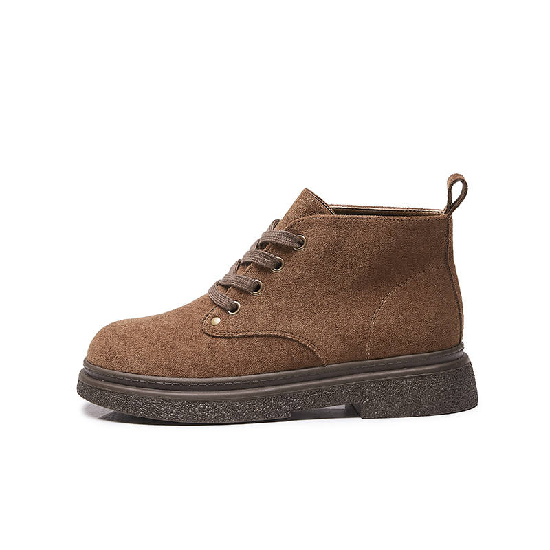 GONGNIUMEILI Short Combat Boots Women's