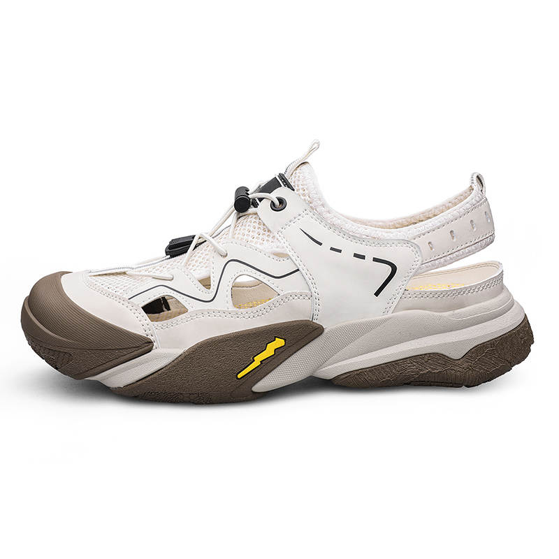 YINGLUNQISHI Casual Shoes Men's Beige
