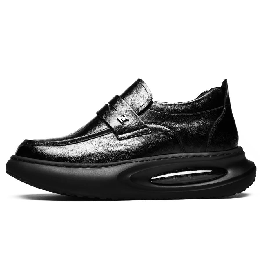 CHINT Men's Casual Shoes Men's Low Top Black