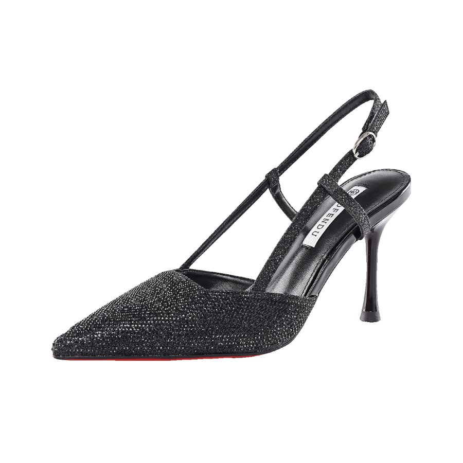 GUDIANFENGDU Slim Heel High Heels 9cm Women's