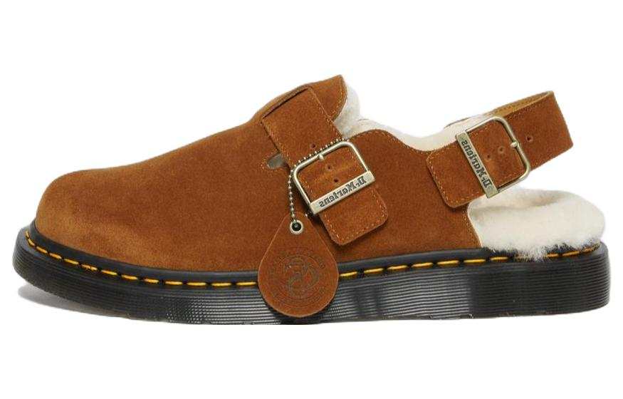 Dr.Martens Dr. Martens Jorge Shearling Slingback Mule 'Brown'