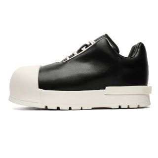 Dounkol Get Cool Microfiber Leather Casual Shoes Men's Black White
