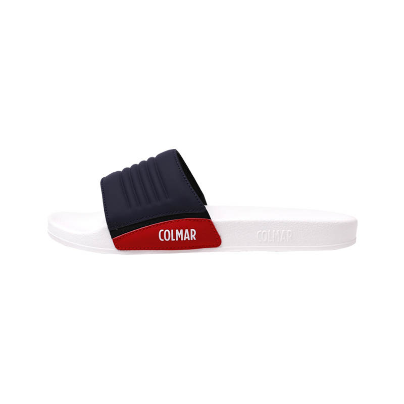 Colmar Colmar Slide Slippers Men's Red White Dark Blue