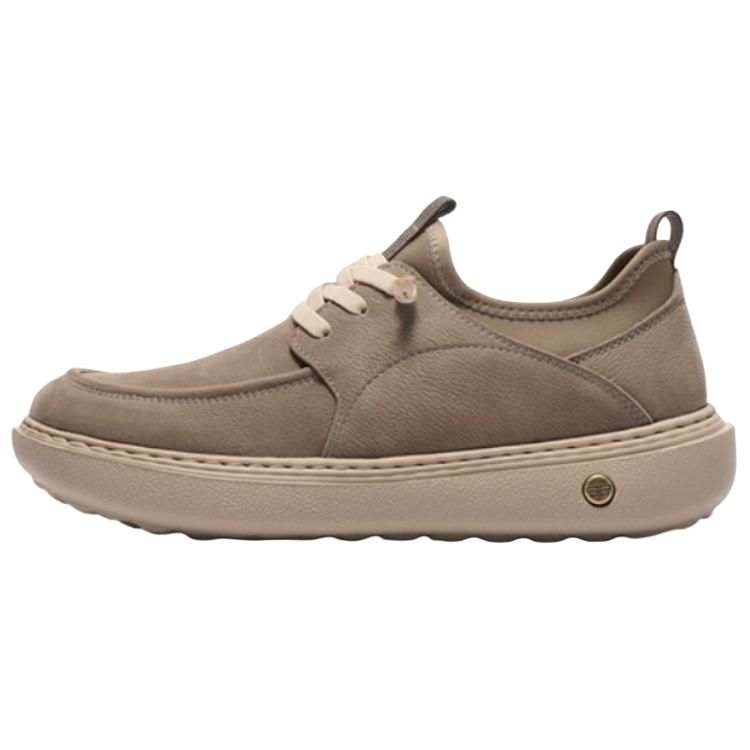 BELLE Work Boots Men's Low Top Brown/Yellow Brown