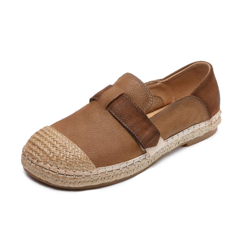 Devanro Devanro Top Grain Cow Leather Casual Shoes 2.5cm Women's
