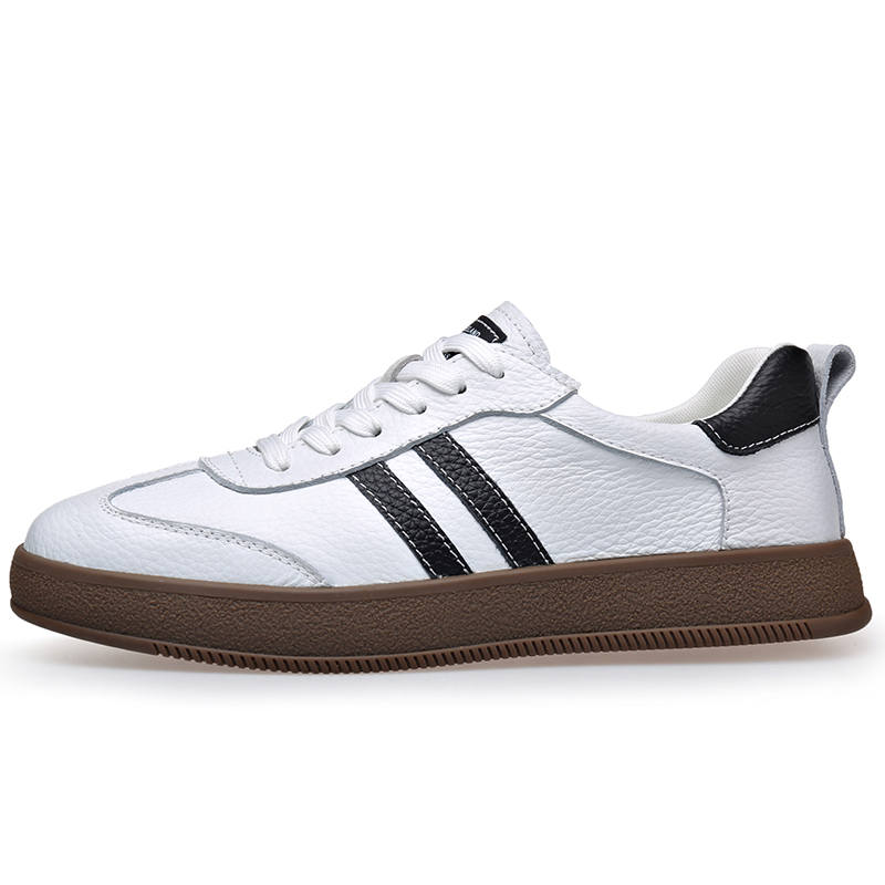 SHUPATE Top Grain Cow Leather Low top Casual Shoes Men's
