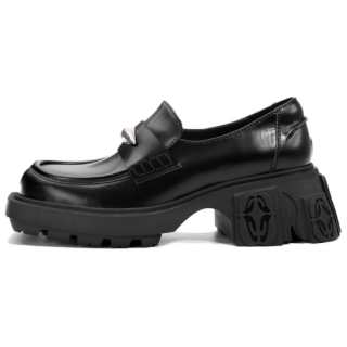 DIBO MANNER Star Collection Top Grain Cow Leather Loafers 5CM Women's