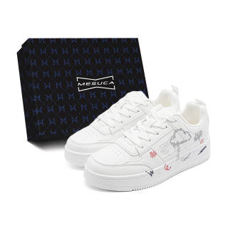 MESUCA Skateboard Shoes Unisex White