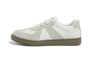 FOREVER 21 Abrasion Resistant Slip Resistant Low top Skateboard Shoes Men's Beige Gray