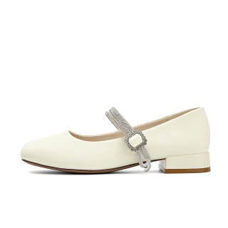 KEKAFU Synthetic Leather Block Heel Mary Jane Shoes 2.5cm Women's
