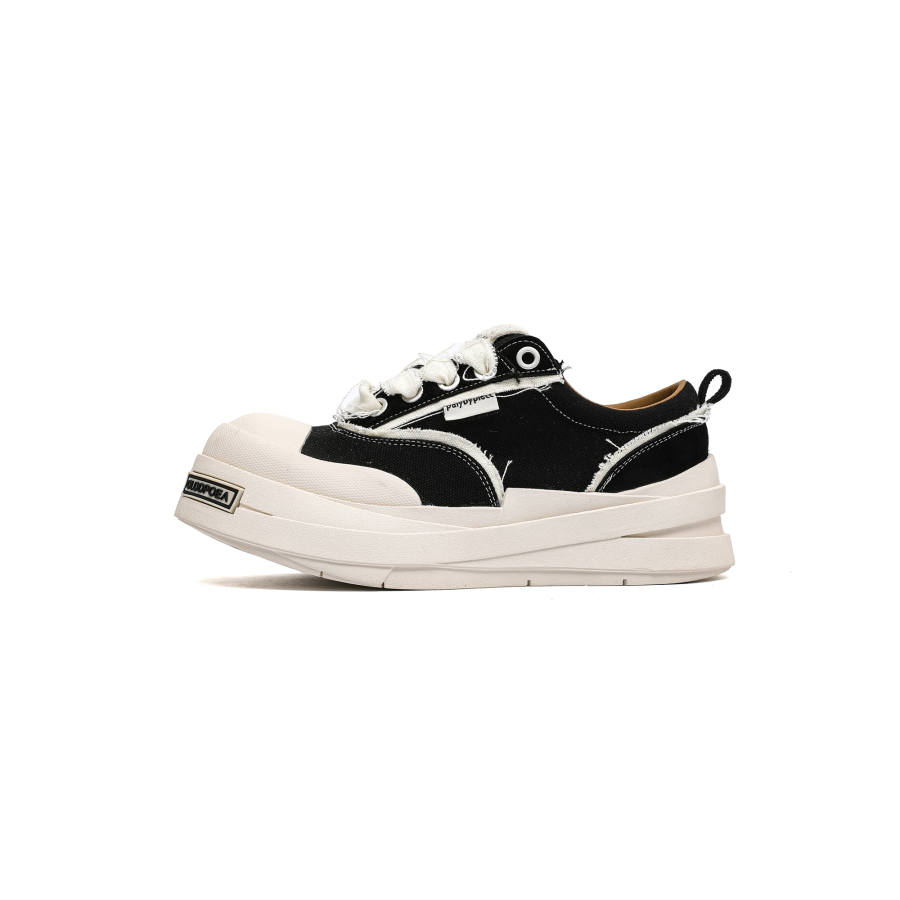 JIPOSEN Low top Skateboard Shoes Unisex Black