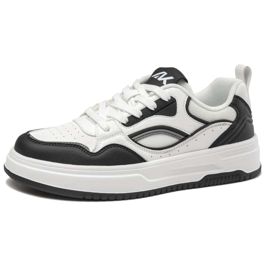 AOKANG Low top Skateboard Shoes Men's White/Black