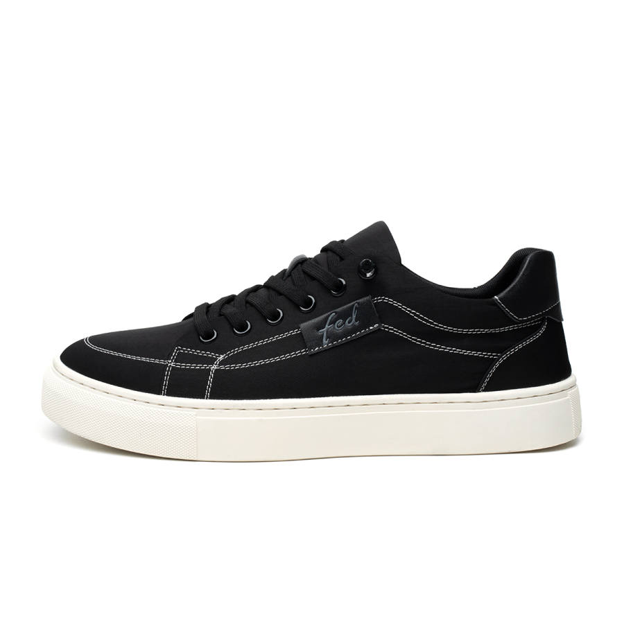 FED FED Low top Skateboard Shoes Men's Black