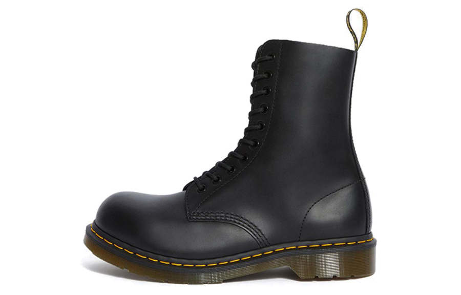 Dr.Martens Dr. Martens 1919 Leather Med Calf Boots Black