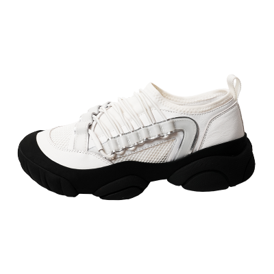 UPON PRO Cow Leather Casual Shoes Women's White