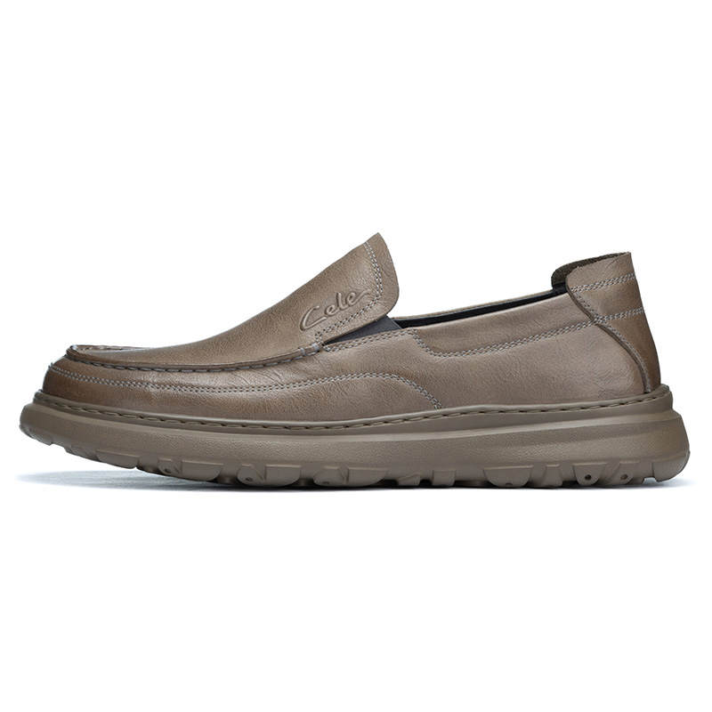 CELE Casual Leather Shoes Men's Low Top