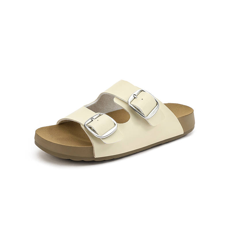 UBZ Rubber Sole Slip Resistant Slide Slippers Women's
