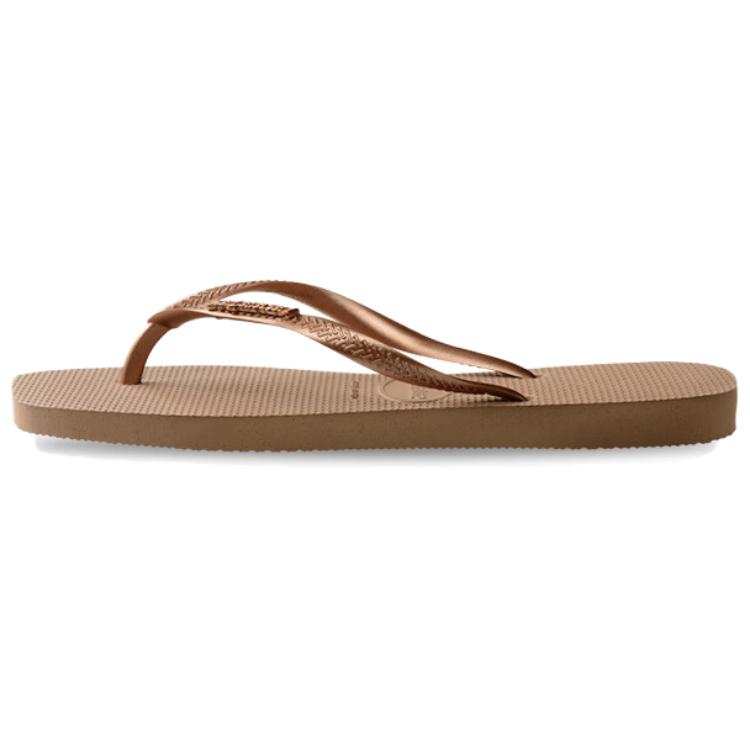 Havaianas Square Flip Flops Women's Rose Gold