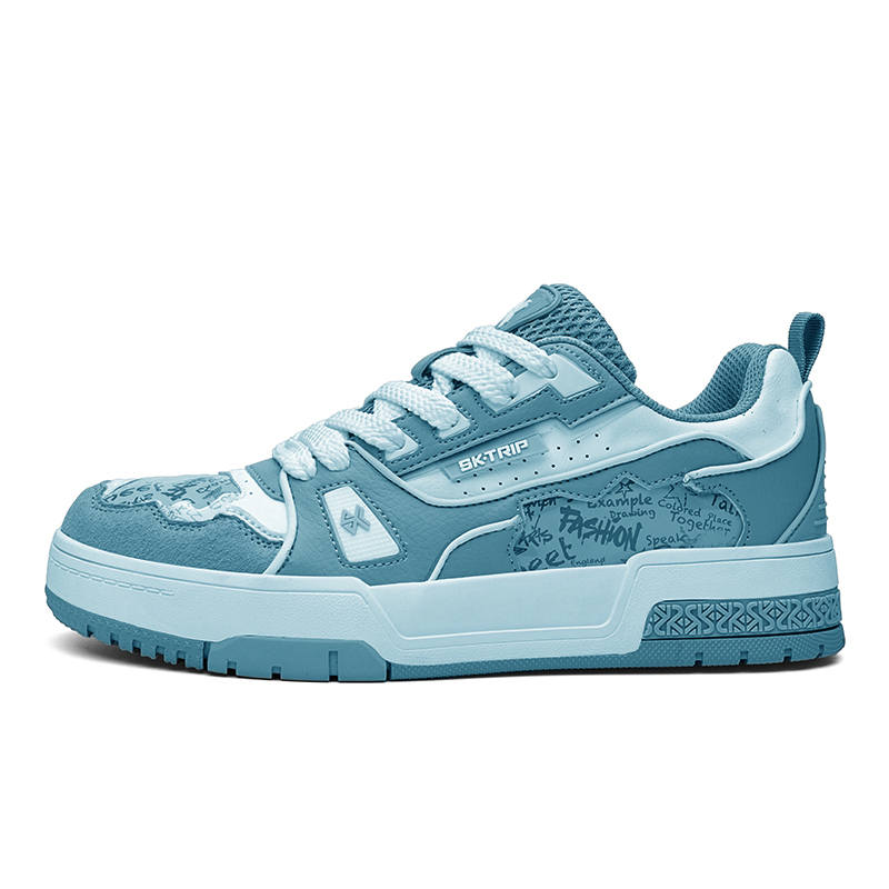 SK.TRIP Lightweight Height Increasing Coverage Abrasion Resistant Low top Skateboard Shoes Unisex
