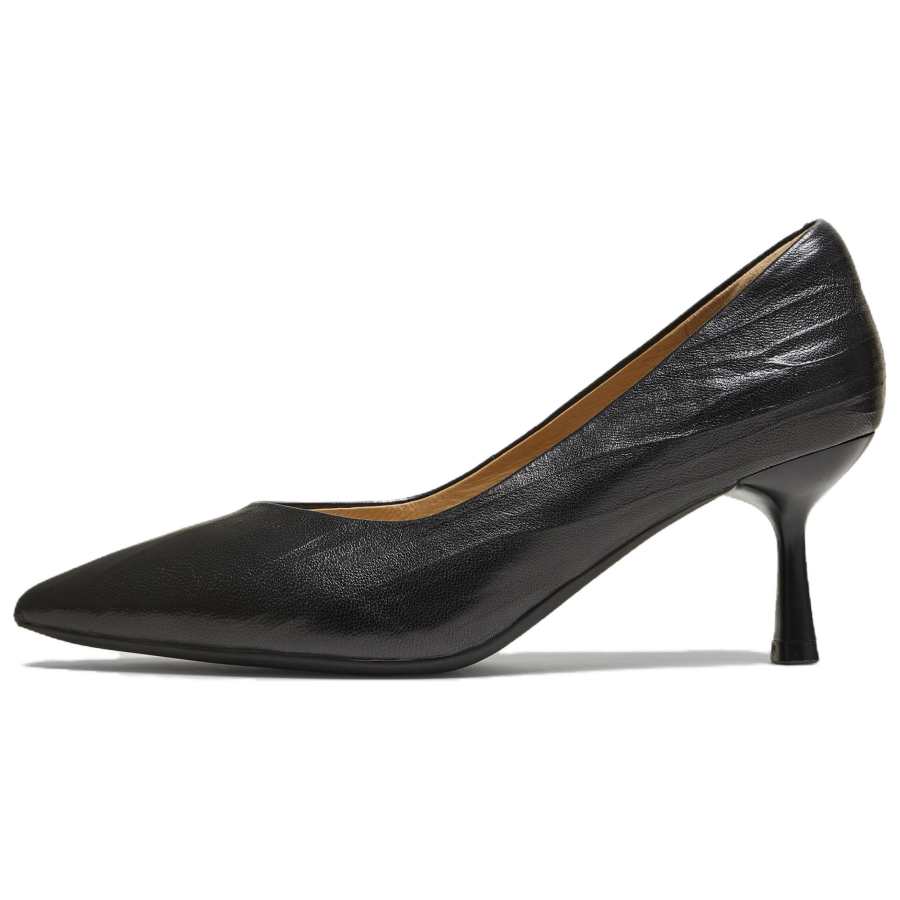 Tata Sheepskin Slim Heel High Heels 6.5cm Women's