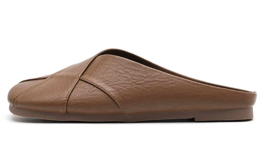 EBLAN EBLAN Closed Toe Slippers Women's Chestnut