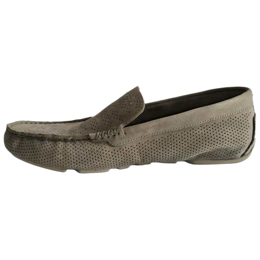 UGG UGG HENRICK STRIPE PERF Gommino Loafers Men's Green