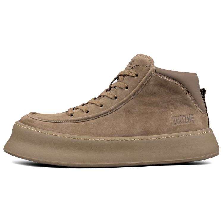 ZUOZHE ZUOZHE Top Grain Cow Leather Ankle Boots Men's