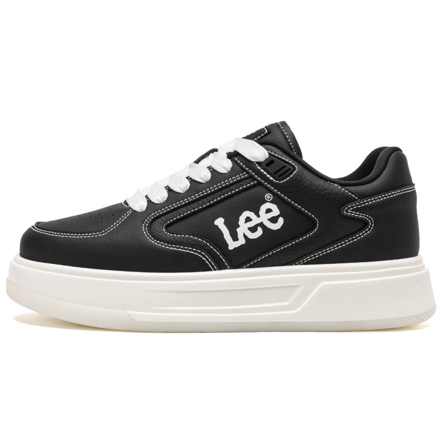 Lee White Sneakers Height Increasing Low top Skateboard Shoes Men's