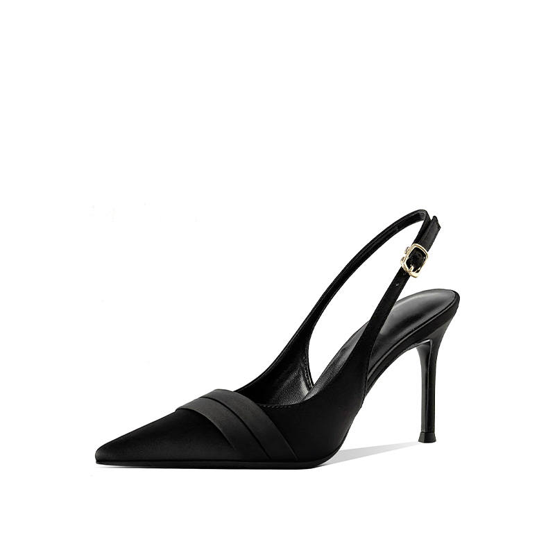 Beijiani Fabric Slim Heel High Heels 7cm Women's
