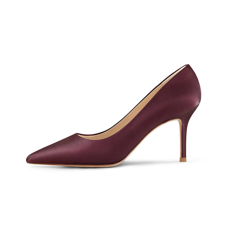 7or9 Violet Slim Heel High Heels 9cm Women's Fuchsia