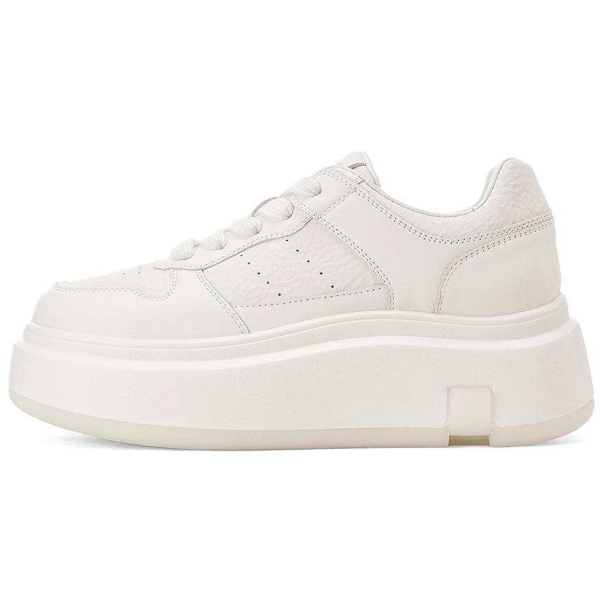 GOLDLION Cow Leather Low top Skateboard Shoes Women's